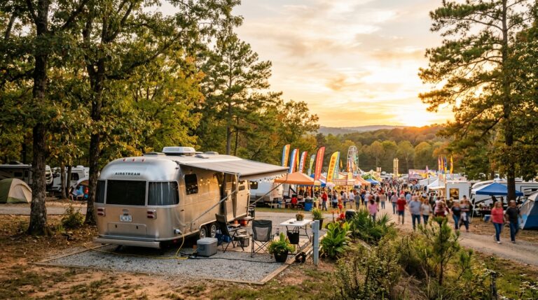 RV rental for Boaz Harvest Festival near Gadsden AL