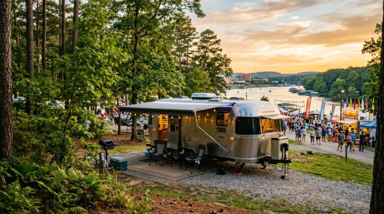 RV rental for Riverfest near Gadsden AL