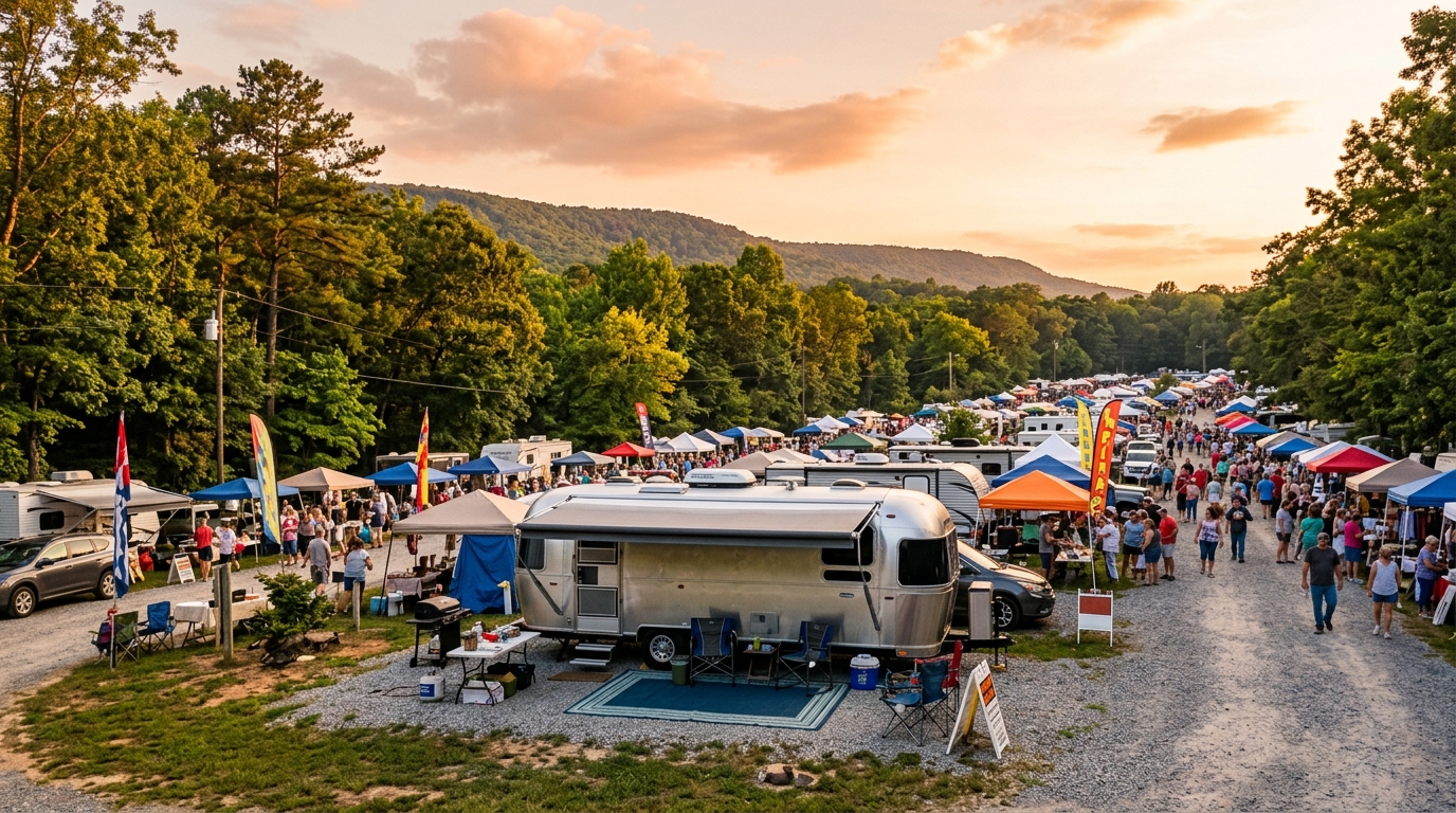RV rental for World's Longest Yard Sale (127 Yard Sale) near Gadsden
